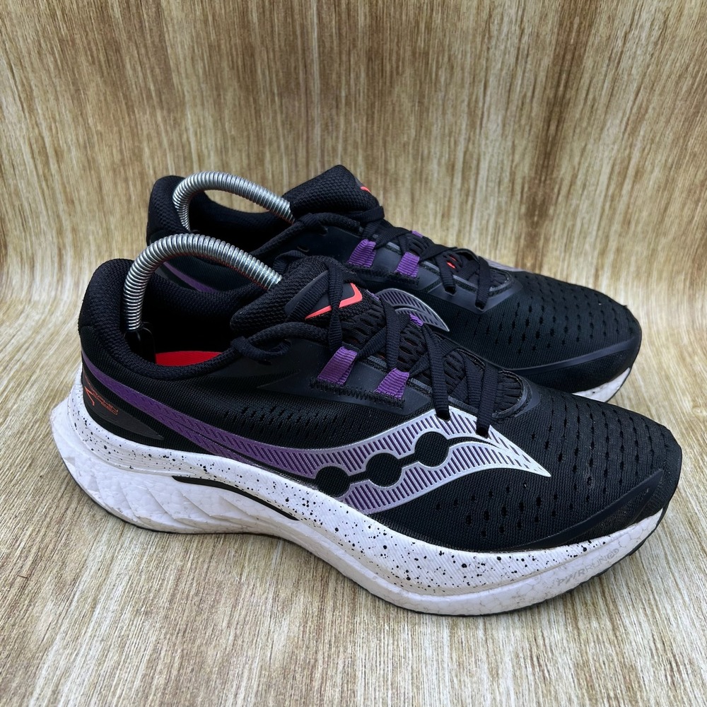 Saucony Endorphin Speed 4 Women's Size 10 Black Purple Running Shoes S10940-100